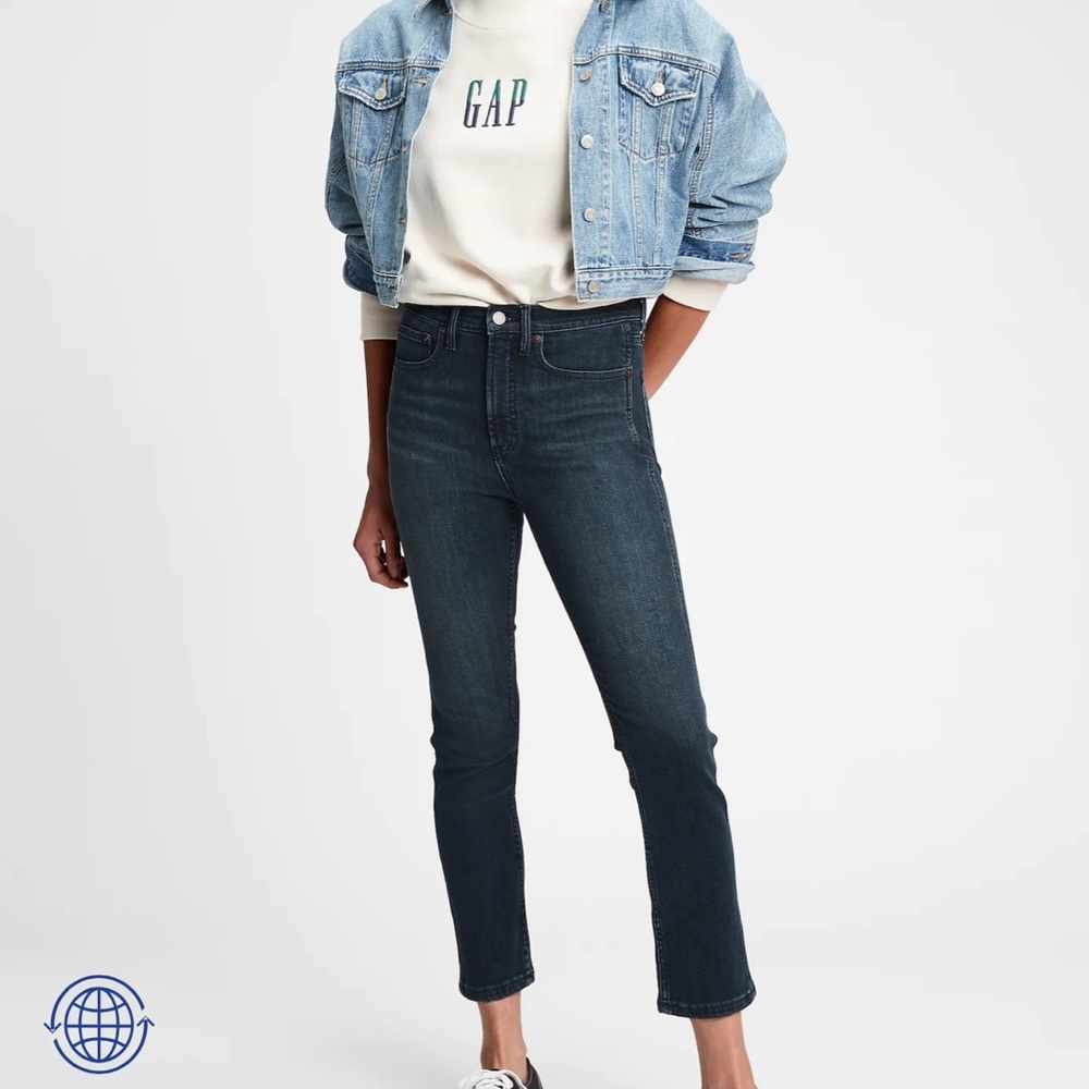 GAP Cigarette High Rise Jean | Size 27 | 4R